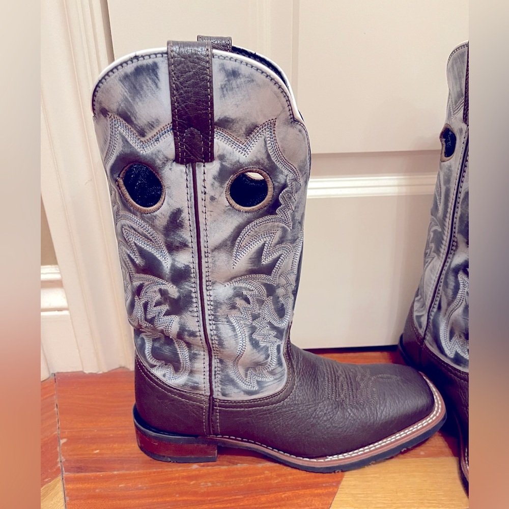 LAREDO LAREDO MEN'S TAYLOR WESTERN BOOTS - WIDE SQUARE TOE